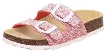 Superfit Fussbettpantoffel pink wei&szlig; 5530
