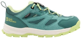 Jack Wolfskin Vojo Tour Texapore Low Kinder Wanderschuhe jade gr&uuml;n