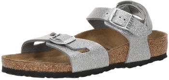 Birkenstock Rio Kids Mädchen Sandalette schmal sparkling silver