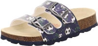 Superfit 1-800111-8110-25, Superfit Fussbettpantoffel blau/mehrfarbig (8110) 25...