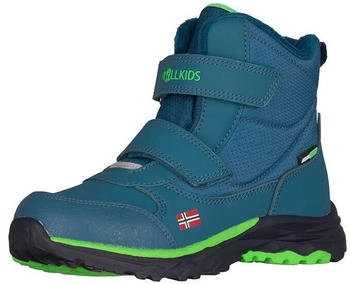 Trollkids Kids Hafjell Winter Boots green