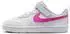 white/laser fuchsia