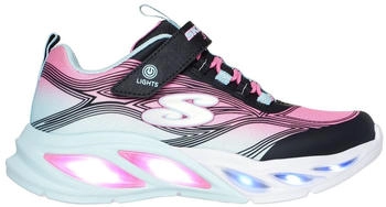 Skechers S-Lights Cosmic Glow Sneaker schwarz
