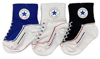 Converse All Star Jungen Socken blau weiß nc0172-024