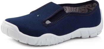 Ladeheid Kinder Hausschuhe LARW006 marineblau weiß