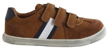 Vertbaudet Sneaker Klettverschluss braun schwarz