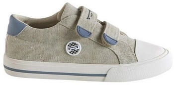 Vertbaudet Kinder-Sneaker Klettverschluss beige