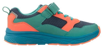 Trollkids Haugesund Wanderschuhe atlantic blue dark navy glow orange 270-197-038