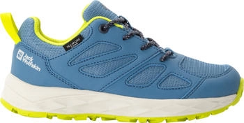 Jack Wolfskin Woodland 2 Texapore Low Kinder Wanderschuhe blue evening sky