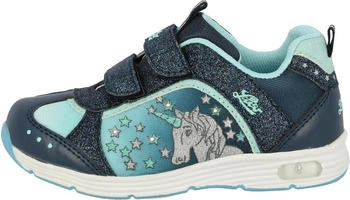 Lico Freizeitschuh Unicorn V blinky blau schwarz