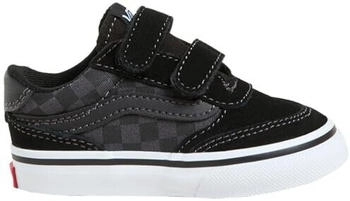 Vans Brooklyn Ls V Sneaker checkerboard schwarz asphalt