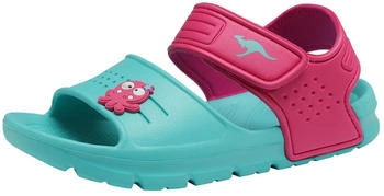 KangaROOS KangaSwim II Badeschuhe rosa türkis