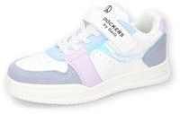 Dockers by Gerli Sneaker, Retro Sneaker, Klettschuh, Freizeitschuh mit Gummizug