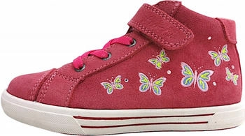 Lurchi Baffy Mädchen Schnürstiefel rosa