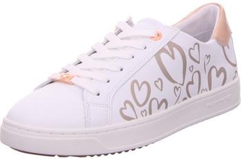 Tom Tailor 9570080011 Sneaker weiß rosegold