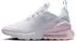 white/light smoke grey/pink foam