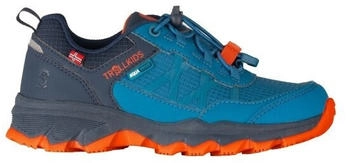Trollkids Trolltunga Hiker Low XT Schuhe blau schwarz