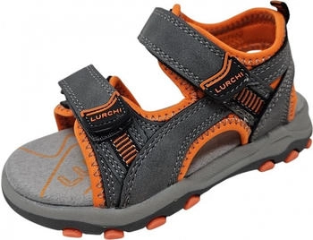 Lurchi Ricco Jungen Sandale grau