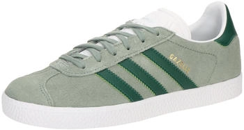 Adidas Gazelle Sneaker gold mint dunkelgr&uuml;n wei&szlig;