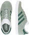 Adidas Gazelle Sneaker gold mint dunkelgrün weiß