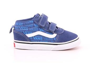 Vans Ward Mid V Kinder blau schwarz