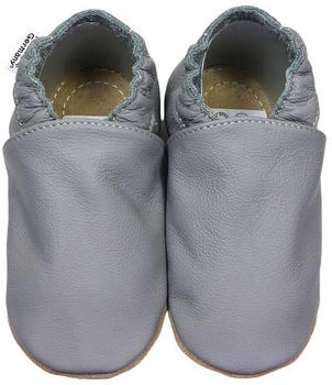 HOBEA-Germany Kitaschuhe Safestep Lederschuhe dunkelgrau