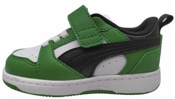 Puma Rebound V6 Lo AC Inf weiß banane schwarz grün 05