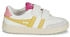 Gola Falcon 2025 Sneaker weiss gelb rosa