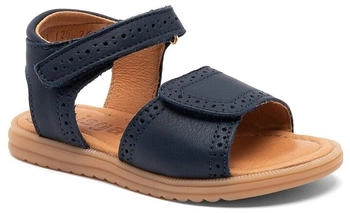 Bisgaard Leder-Sandalen dunkelblau