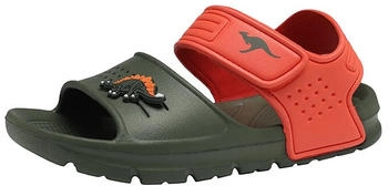 KangaROOS KangaSwim II Sandale military grün flame