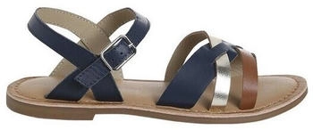 Vertbaudet Kinder Riemchen-Sandalen Aus Leder