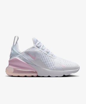 Nike Air Max 270 Kids white/light smoke grey/pink foam