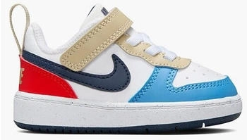 Nike Court Borough Low Recraft Kids (DV5458) white/thunder blue/lt crimson