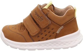 Superfit Stiefelette Leder Breeze braun gelb