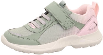 Superfit M&auml;dchen Sneaker low RUSH hellgr&uuml;n rosa