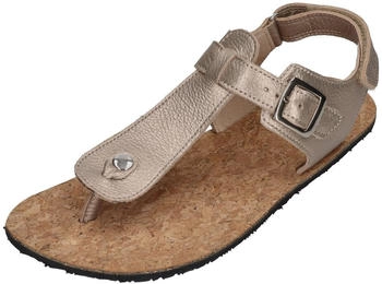 Koel Abriana Metallic Barfußschuh champagner