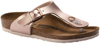 Birkenstock Gizeh Kids Birko-Flor electric metallic copper (normal)