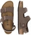 Birkenstock Milano AS Kids Birko-Flor Nubuk mocca (schmal)