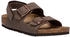 Birkenstock Milano AS Kids Birko-Flor Nubuk mocca (schmal)