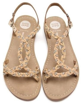 Gioseppo Wenham Flache Sandale taupe