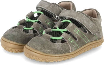 Lurchi Barefoot Jungen Sandalen Lauflernschuhe NAFFI gr&uuml;n rauleder