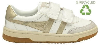 Gola Falcon Mirror 2025 Kinder Sneaker weiss gold