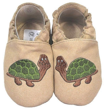 HOBEA-Germany RecyStep Schildkröte Kinderschuhe beige