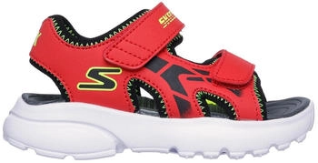 Skechers RAZOR SPLASH Sandale rot schwarz