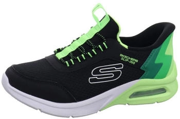 Skechers Microspec Max Brisk-Stripe Sneaker schwarz