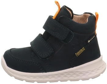 Superfit Stiefelette Leder Breeze grün orange