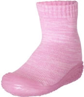 Playshoes Hausschuh-Socke, gestrickt, Uni-Kinder, hohe Hausschuhe, Pink (rosa)...