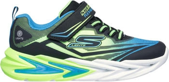Skechers S Lights Flex-Glow Ultra Sneaker schwarz gr&uuml;n
