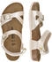 Birkenstock Sandale 'Rio' perlweiß