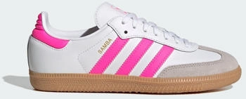 Adidas Samba OG Kinder Schuh cloud wei&szlig; lucid pink gum